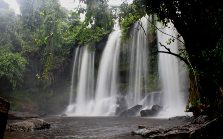 Phnom-Kulen-Waterfall